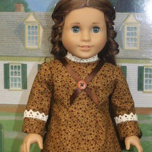 American Girl Style "Mary and Laura" Dress in Brow